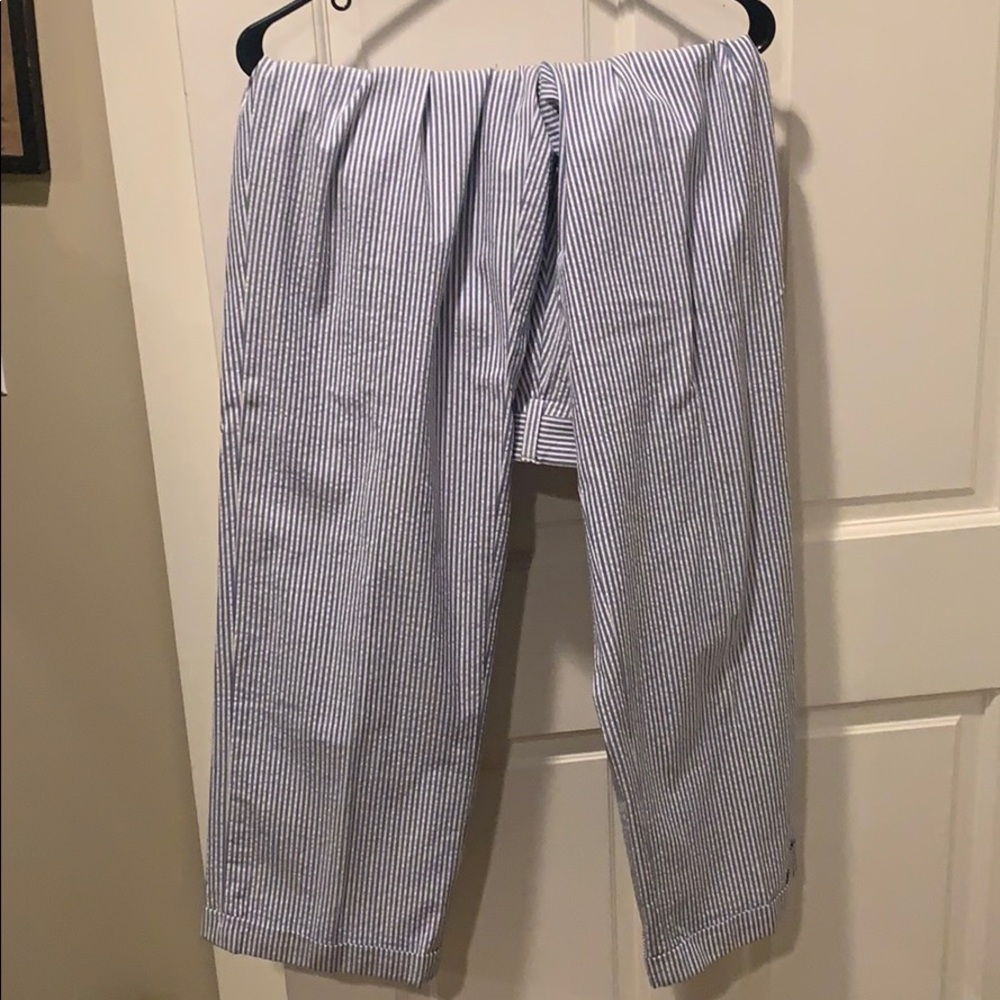 Seersucker pants